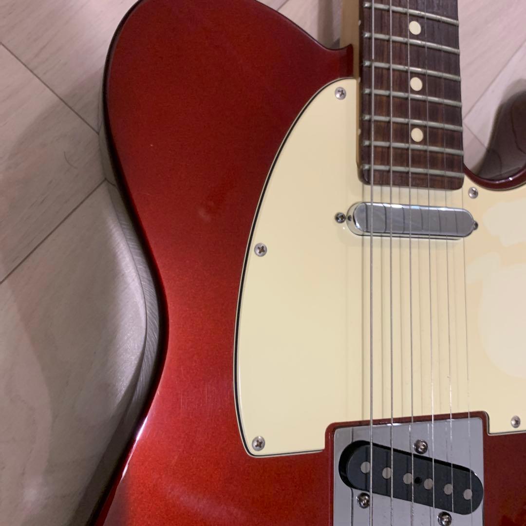 Fender USA テレキャスタースタンダード　赤　ハードケース付
