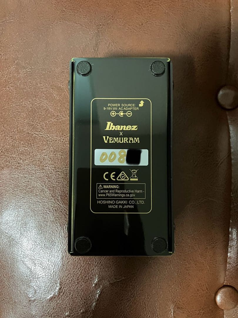 【2桁シリアル】Ibanez TSV808 TS ＋ Jan ray