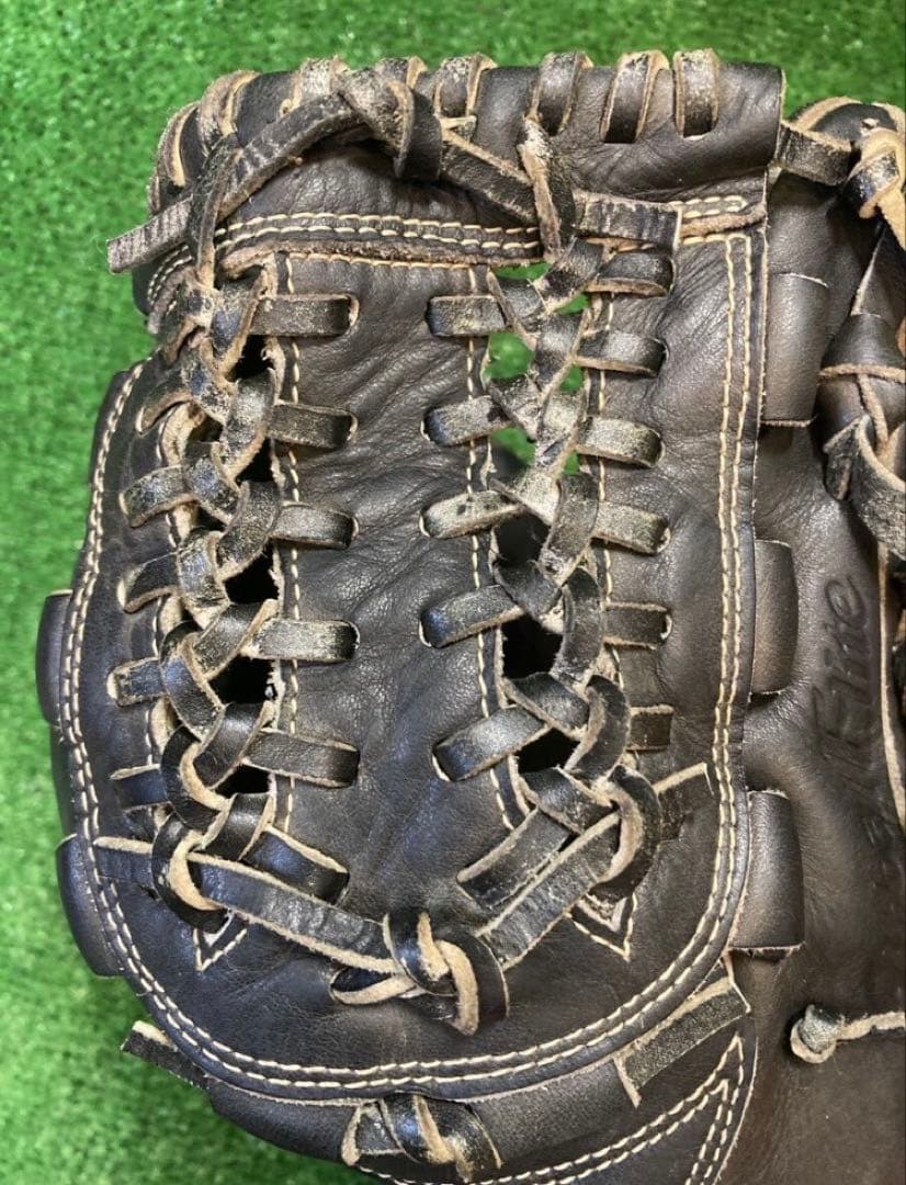 【修理済・即戦力】ミズノ グローバルエリート 一般軟式用 内野手用 グラブ