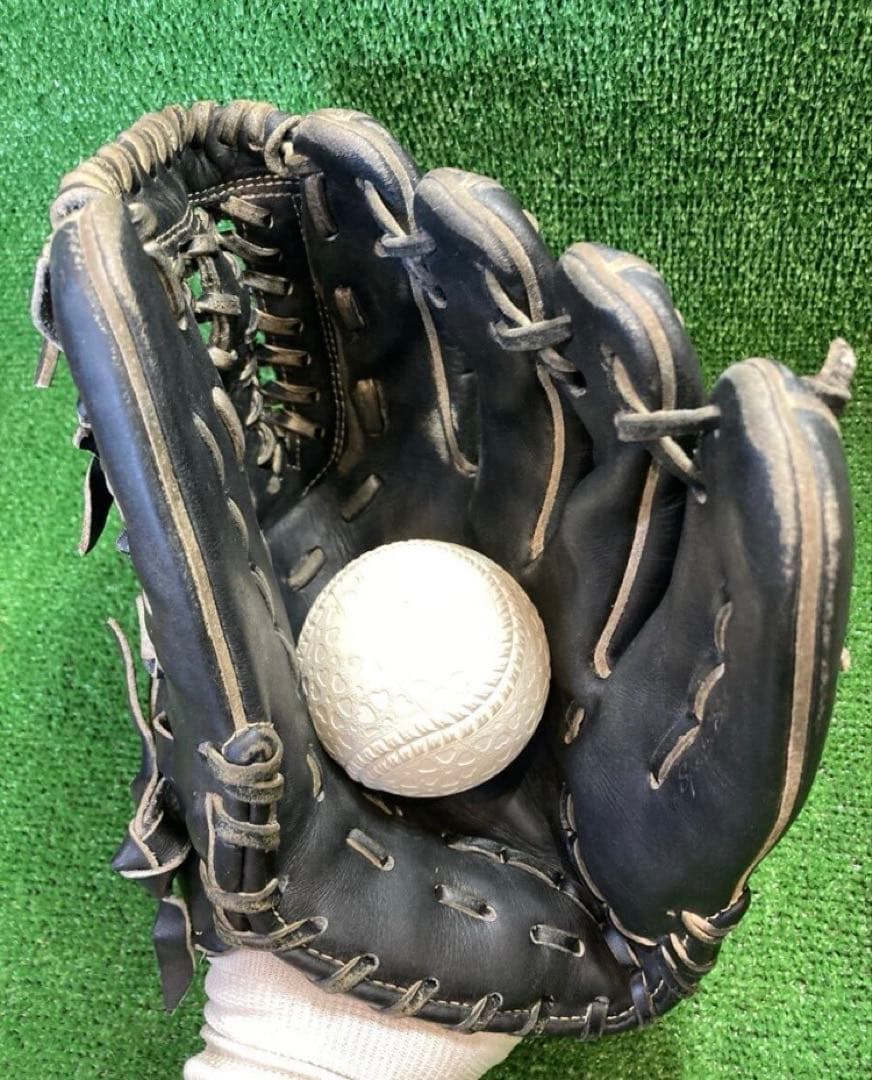 【修理済・即戦力】ミズノ グローバルエリート 一般軟式用 内野手用 グラブ