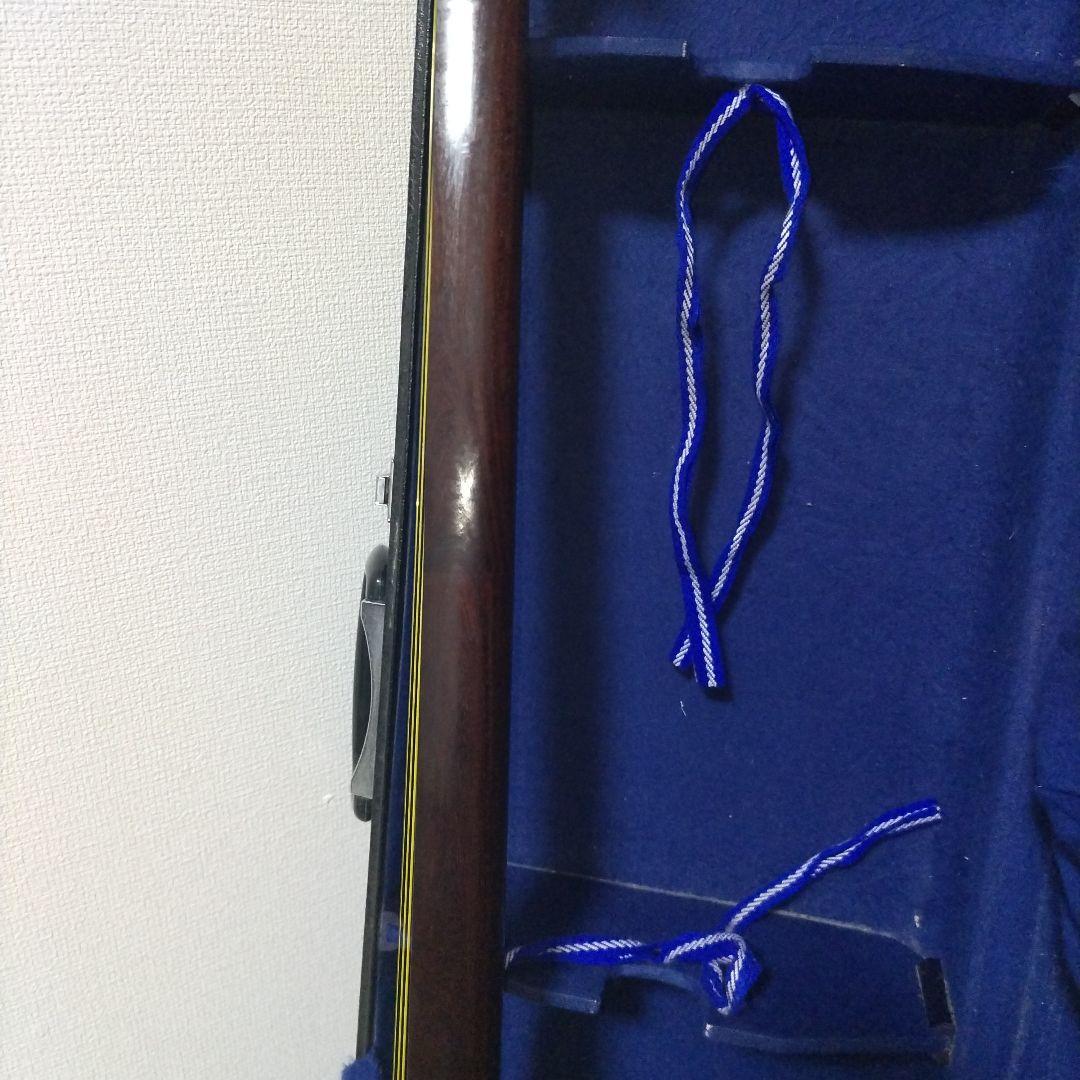 三味線 中棹 東さわり有り　短棹　破れ無し　ハードケース付き