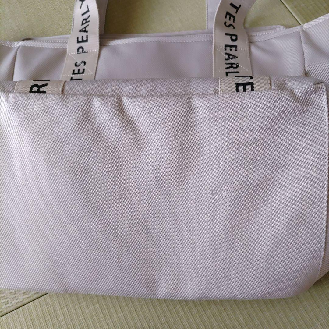 PEARLY GATES パーリーゲイツ　ロッカー トートバッグ　優しいベージュ