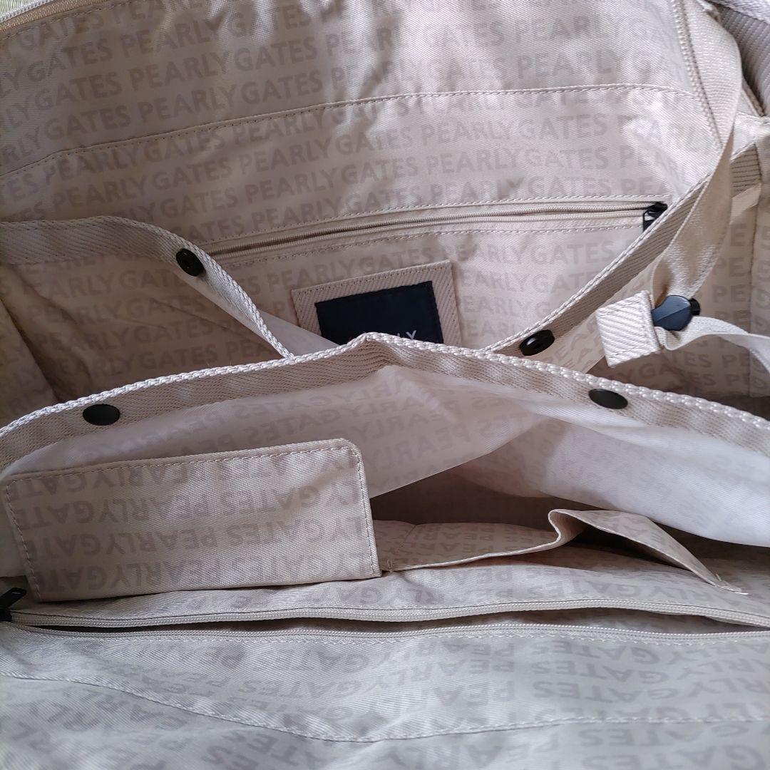 PEARLY GATES パーリーゲイツ　ロッカー トートバッグ　優しいベージュ