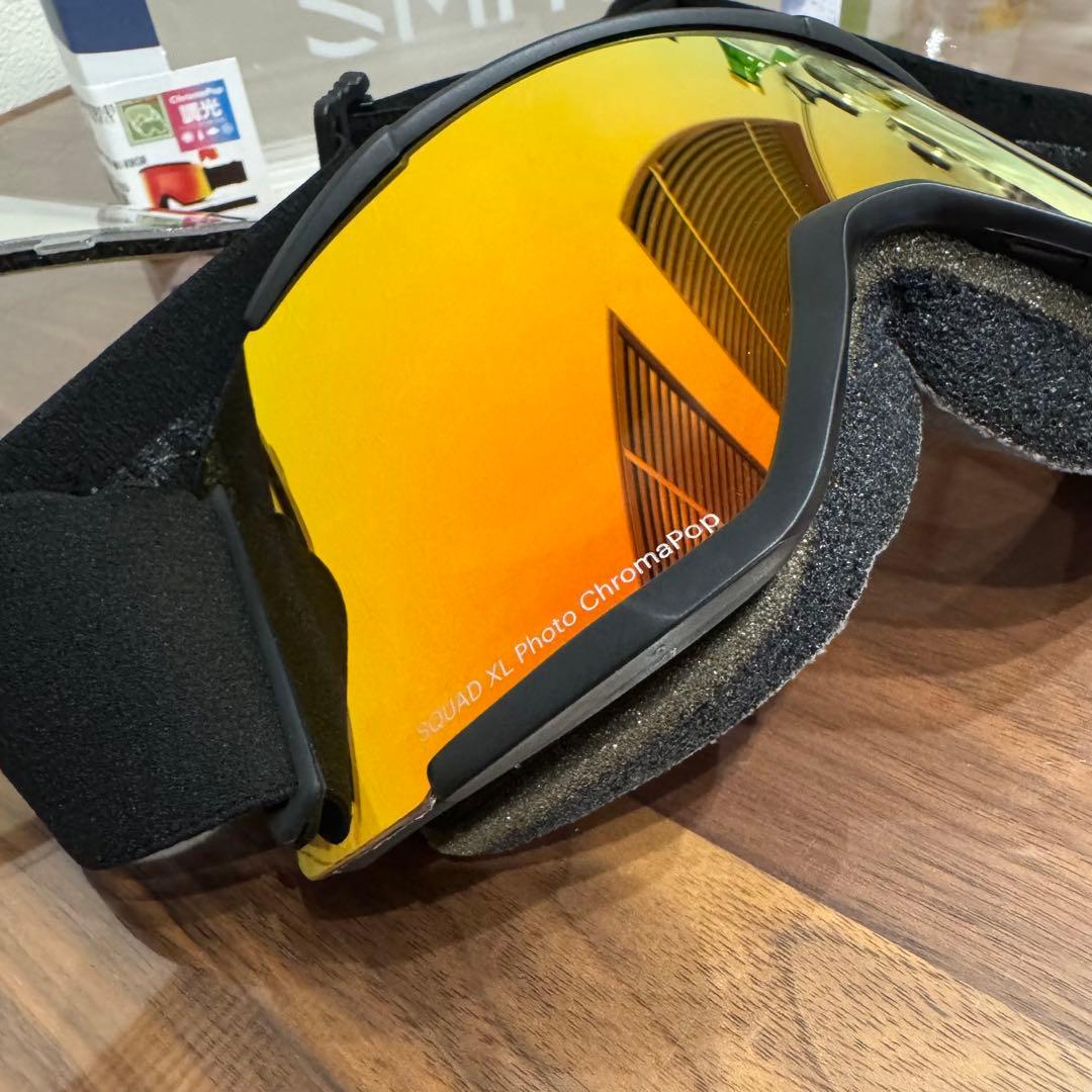SMITH スミス SQUAD XL スノー ゴーグル 箱付き 付属品付き