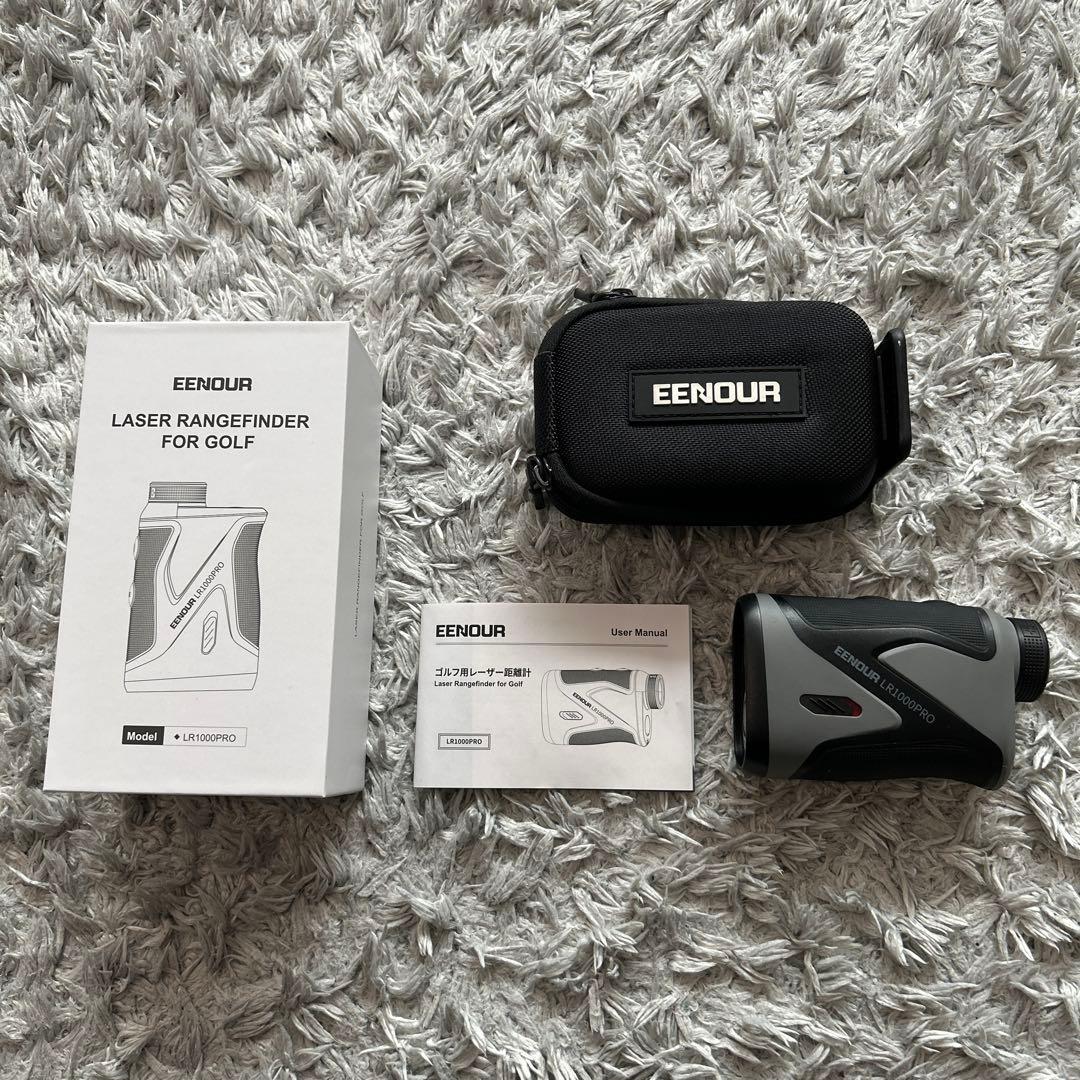 レーザー距離計 EENOUR LR1000pro カラー表示 ケース 箱説付き