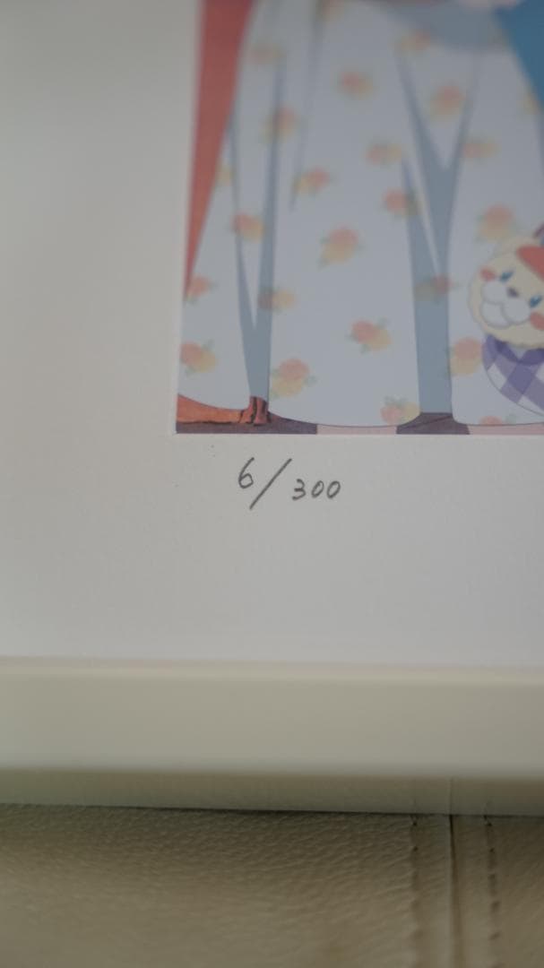 羽海野チカ　三月のライオン複製原画　シリアルナンバー 6/300