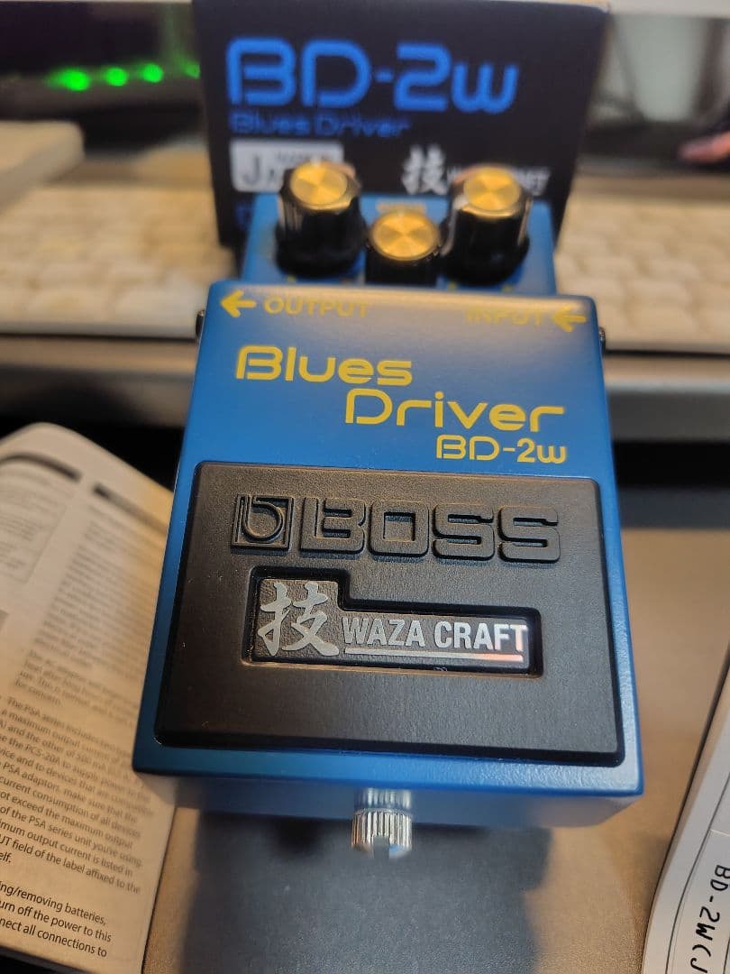 ほぼ新品】BOSS Blues D BD-2w　ブルースドライバー　技