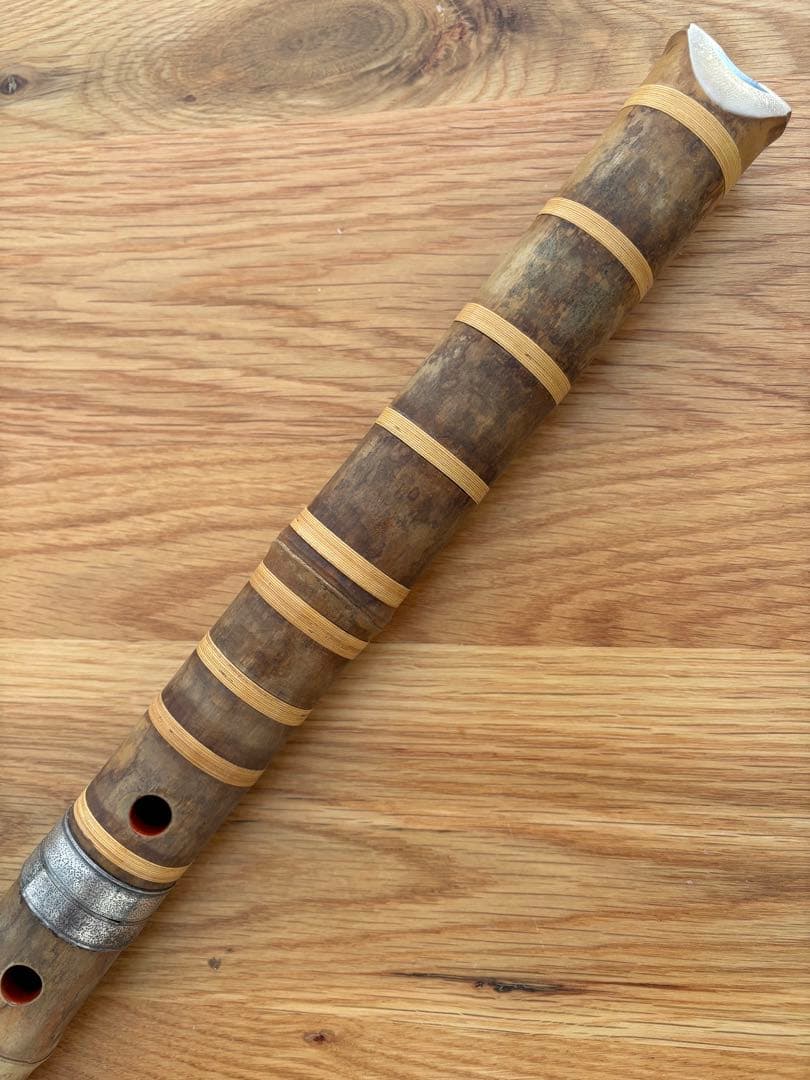 に*る様 尺八本体 竹製 4音孔①