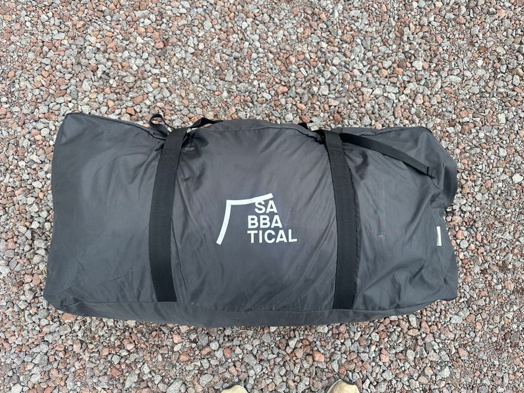 ポール新調　5回使用　SABBATICAL サバティカル　テント　アルニカ