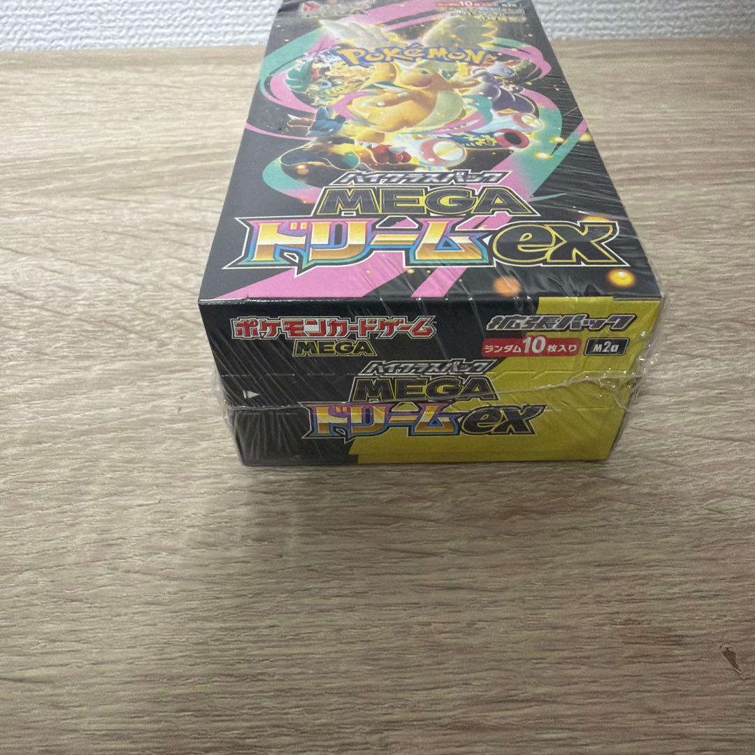MEGAドリームex 未開封　シュリンク付き　BOX 箱潰れ有り
