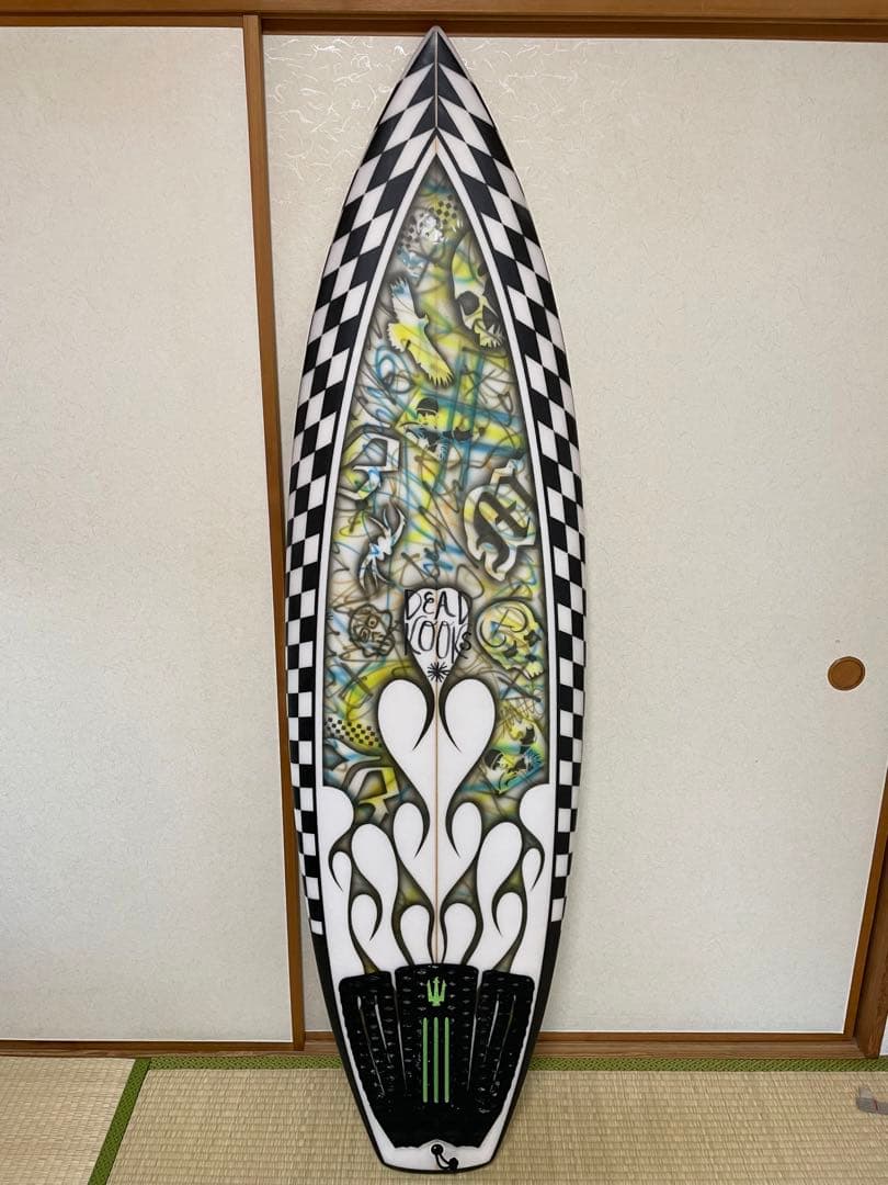 サーフィン・ボディボード Dead kooks Flat deck thruster