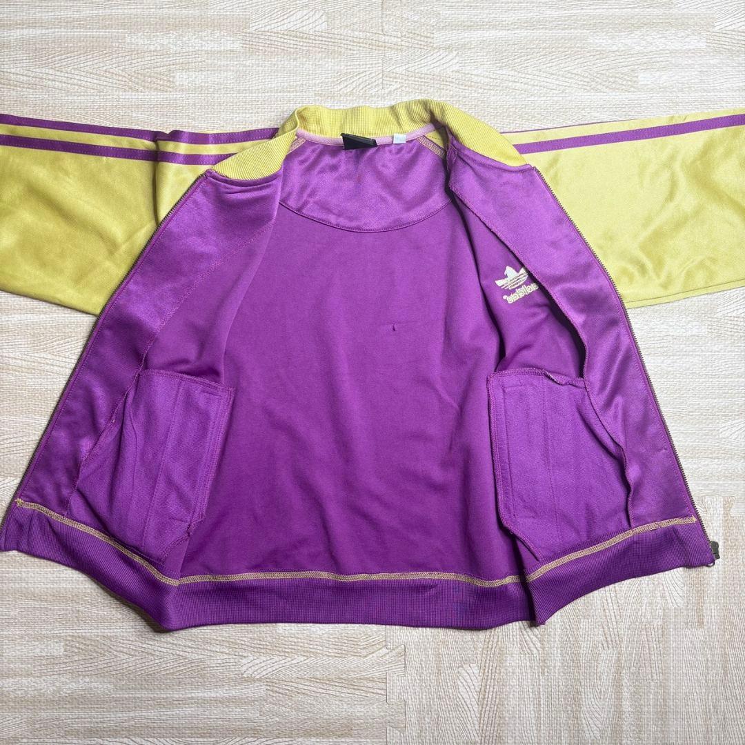 adidas アディダス 90s 旧ロゴ ジャージ トラックジャケット L レア