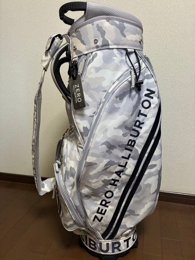 ZERO HALLIBURTON カモフラージュ キャディバッグ　美品