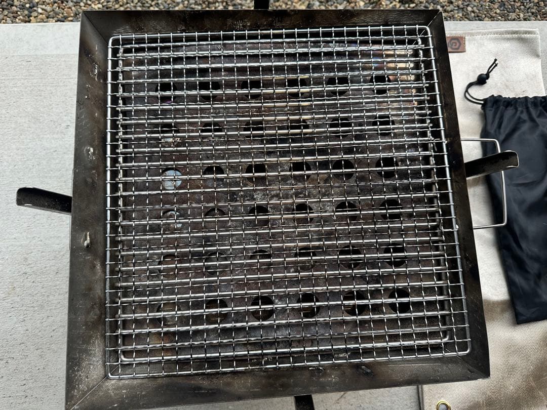 UNFLAME 焚き火台 収納バッグ付き