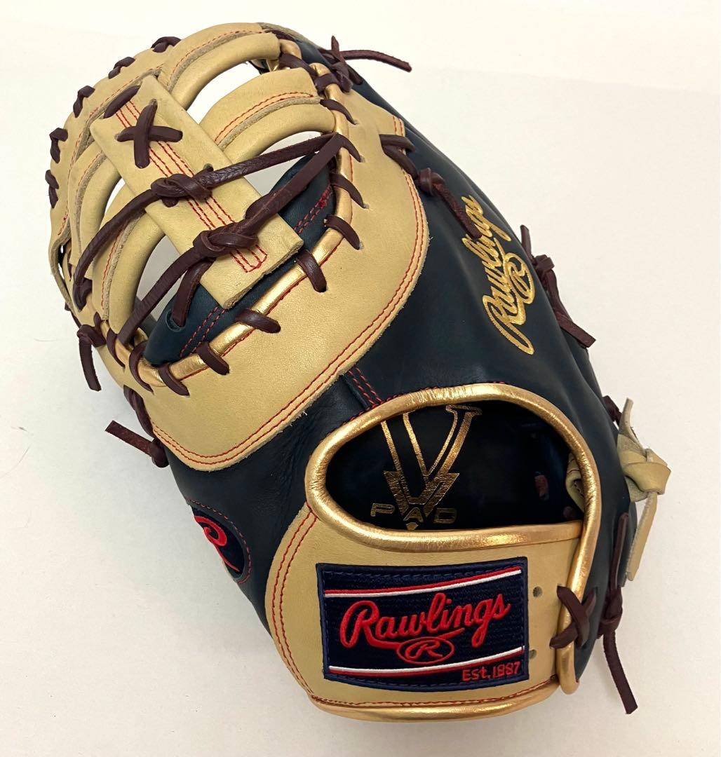 ほぼ未使用 左利き Rawlings 軟式用 ハイパーテック ファーストミット