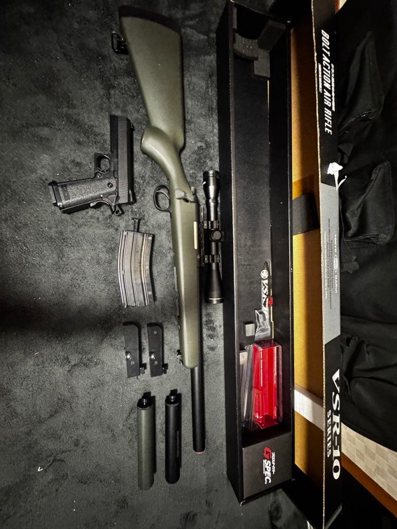 VSR10 GSPEC エアコッキングライフルセット