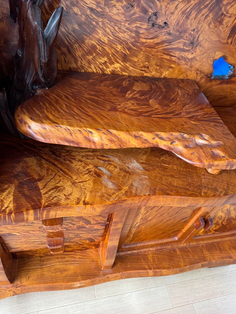 希少　飾り棚 茶棚 サイドボード リビングボード 茶箪笥