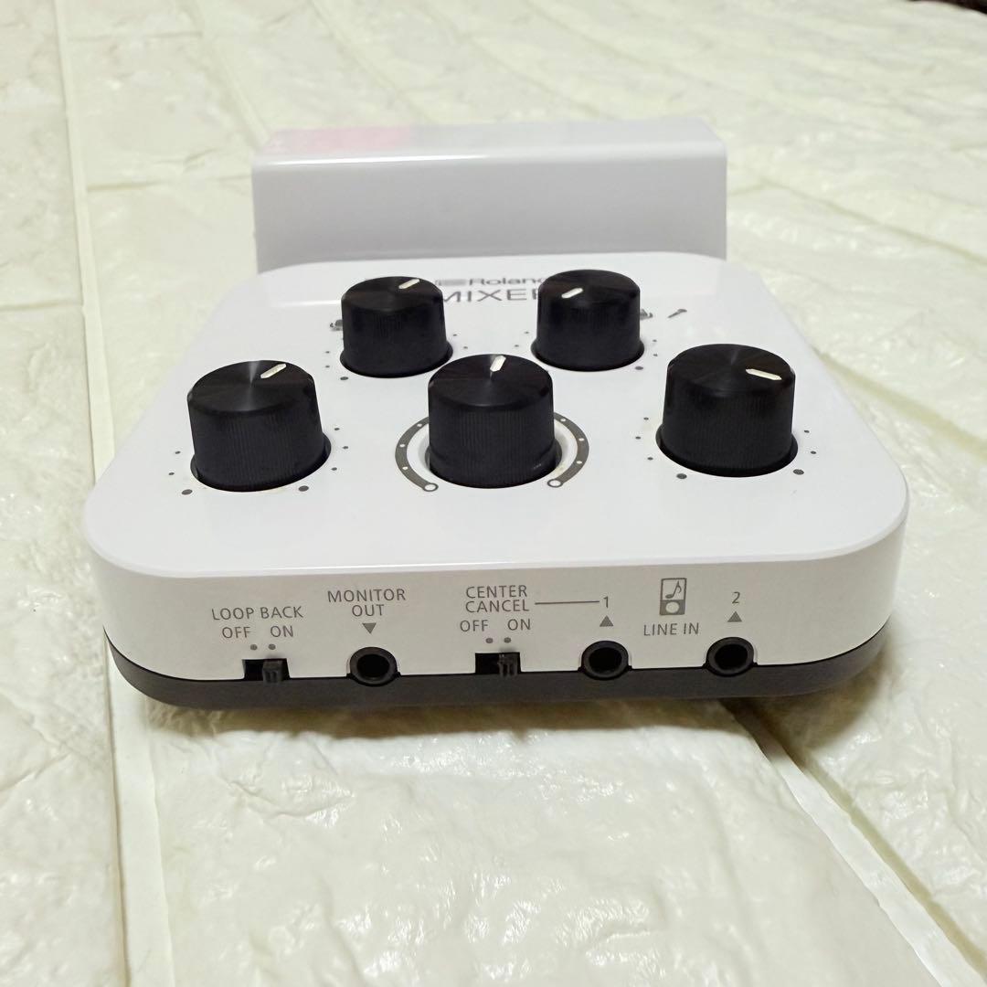 【動作OK/付属品完備】Roland GO:MIXER PRO ホワイト 配信用