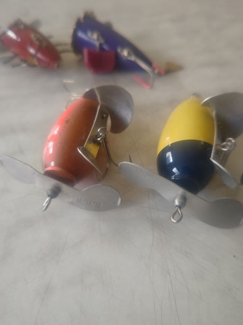 トップウォーター用ルアーセット 4個 ストックルアーズ bpベイト