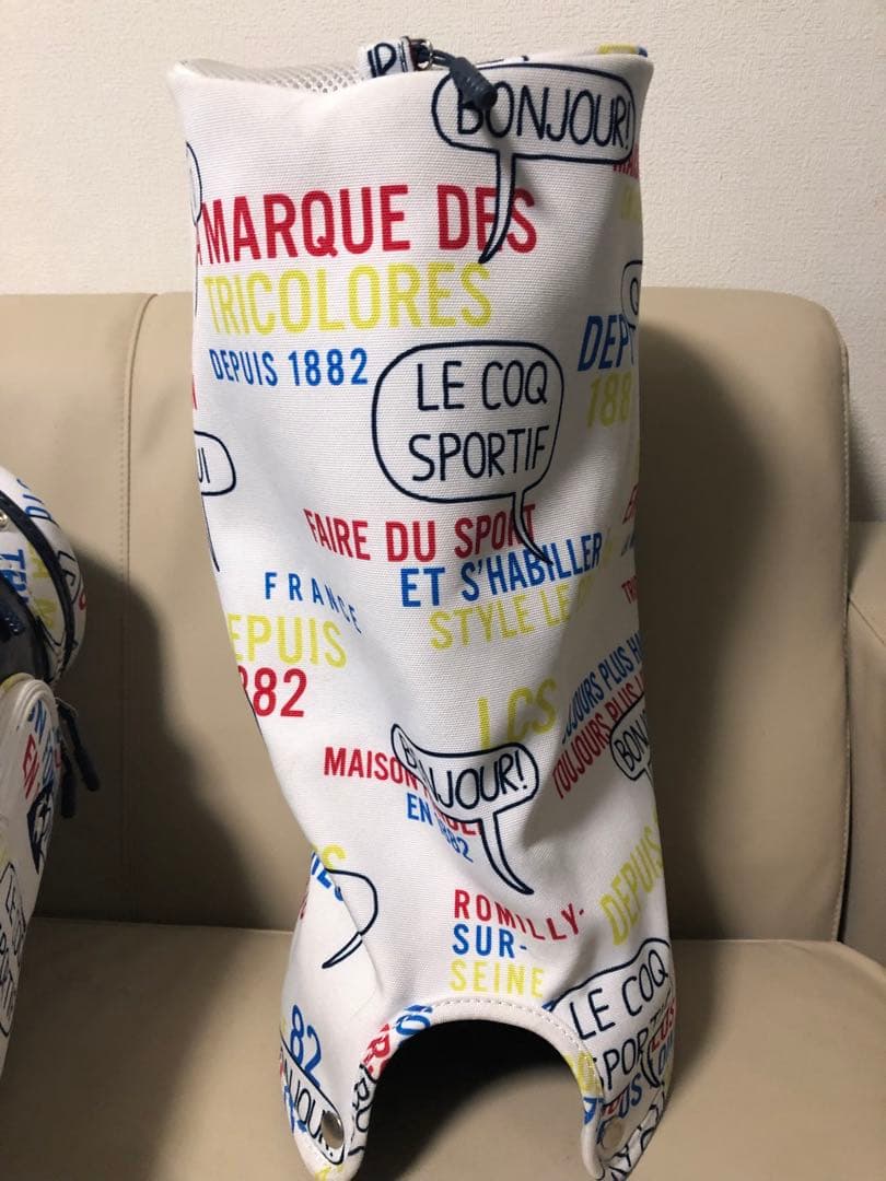 【送料込み】希少　廃盤品　ルコックスポルティフ　キャディバッグ　ゴルフバッグ