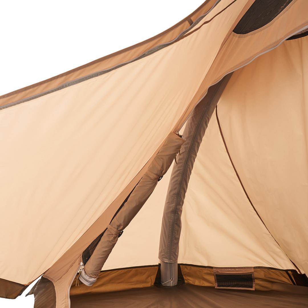 オートエアマジックドームDUO LOGOS 電動ポンプ内蔵 エアーテント