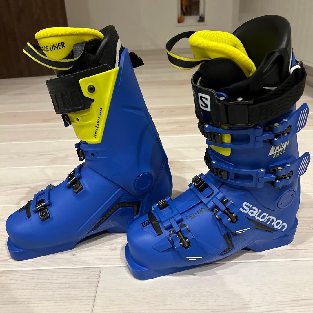 売り切り最終価格 Salomon スキー ブーツ 25.5cm フレックス130