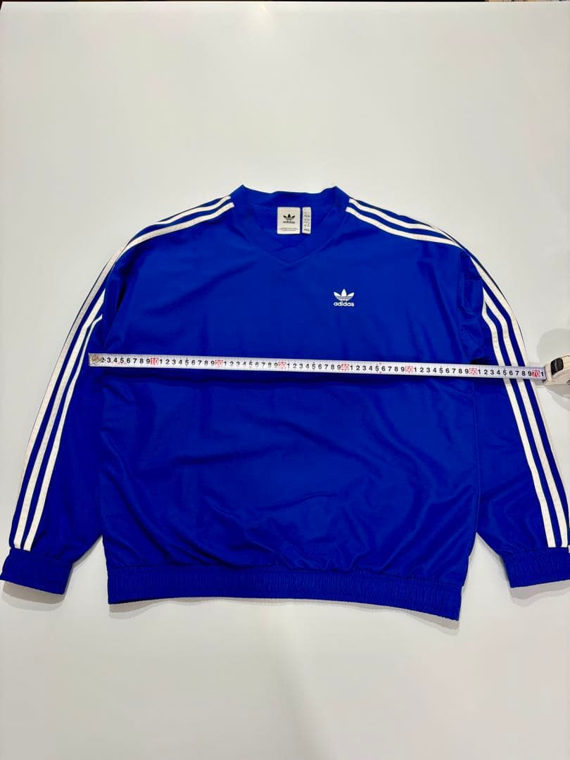 adidas originals アディカラー ウインドブレーカー ブルー XL