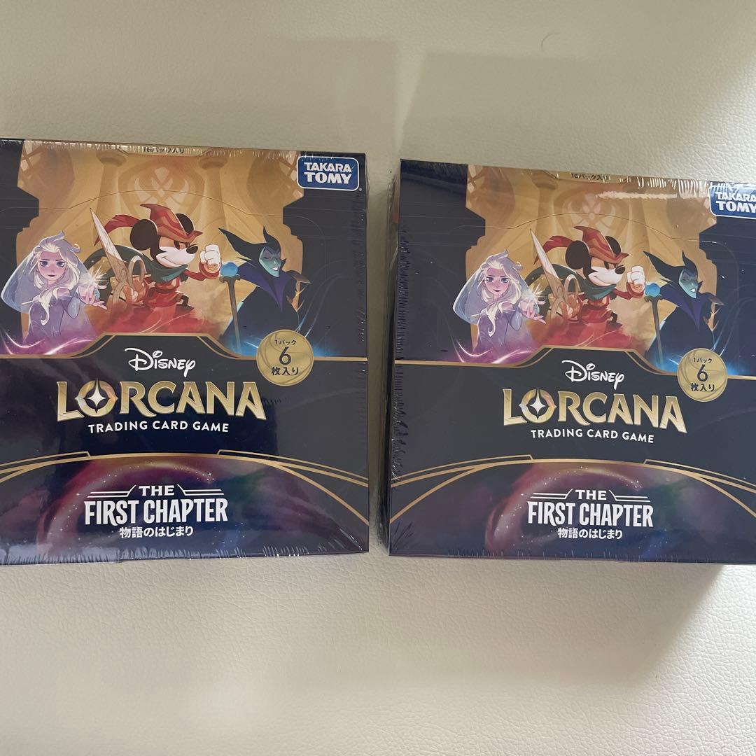 Disney Lorcana トレーディングカードゲーム 2BOX シュリンク