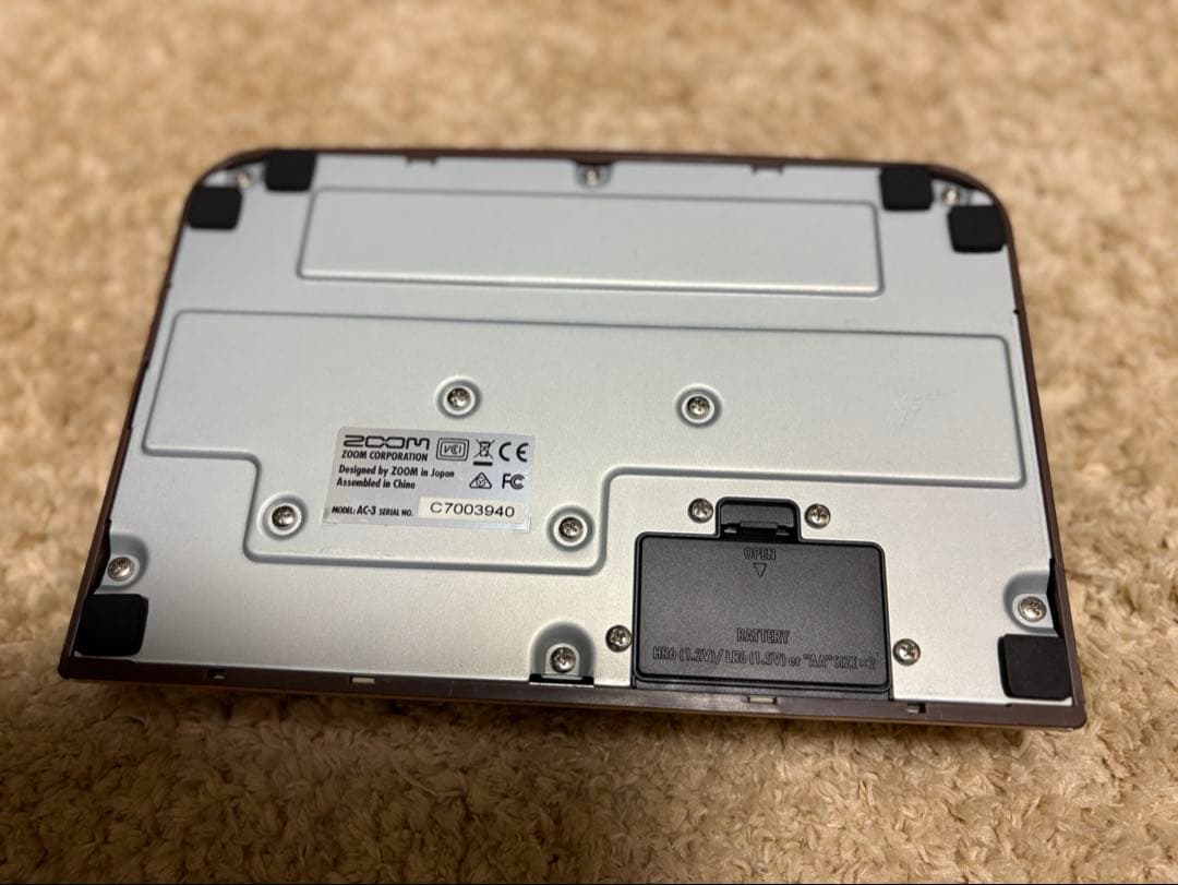 ZOOM AC-3 アコースティックギタープリアンプ