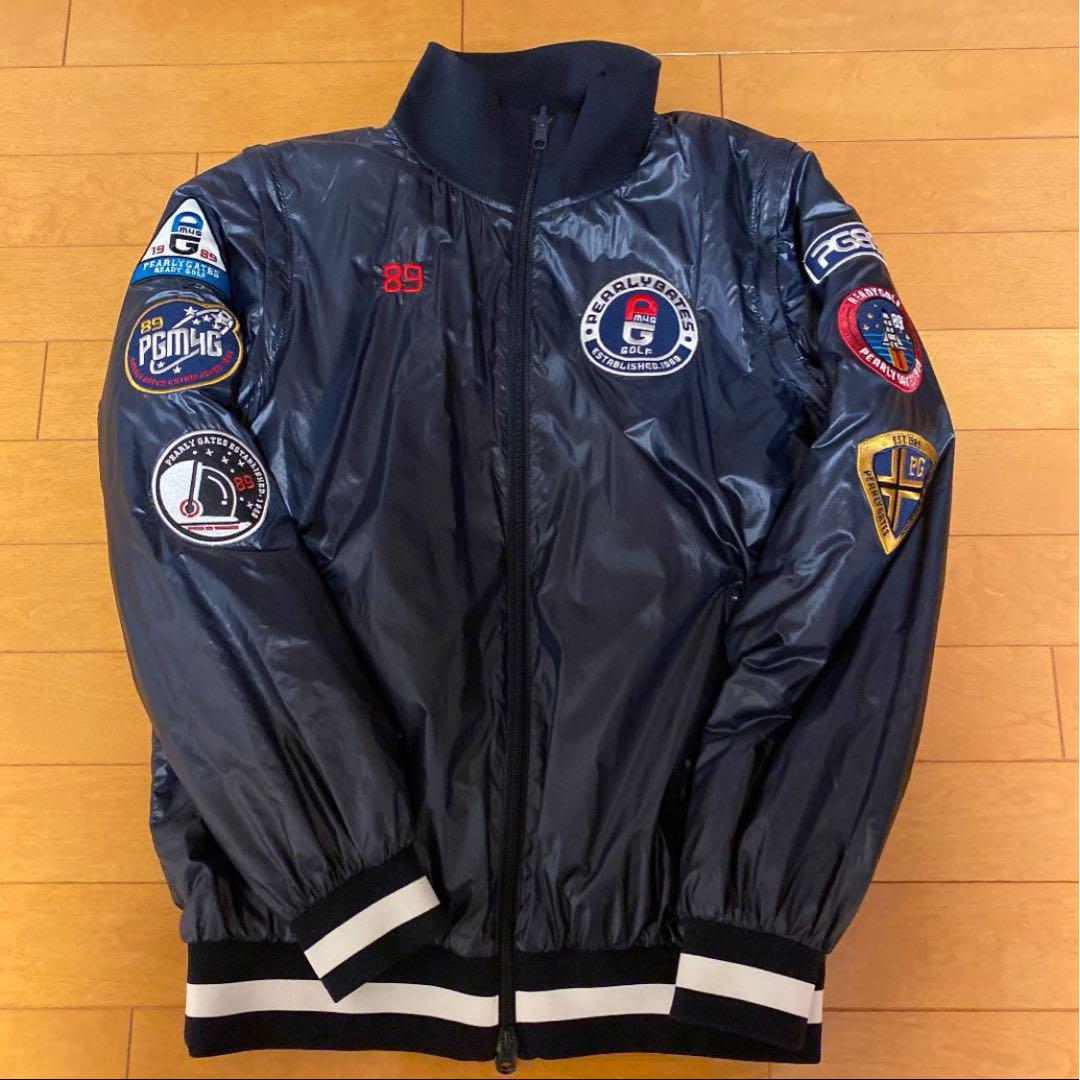 PEARLY GATES 黒ジャケット 89 リバーシブル