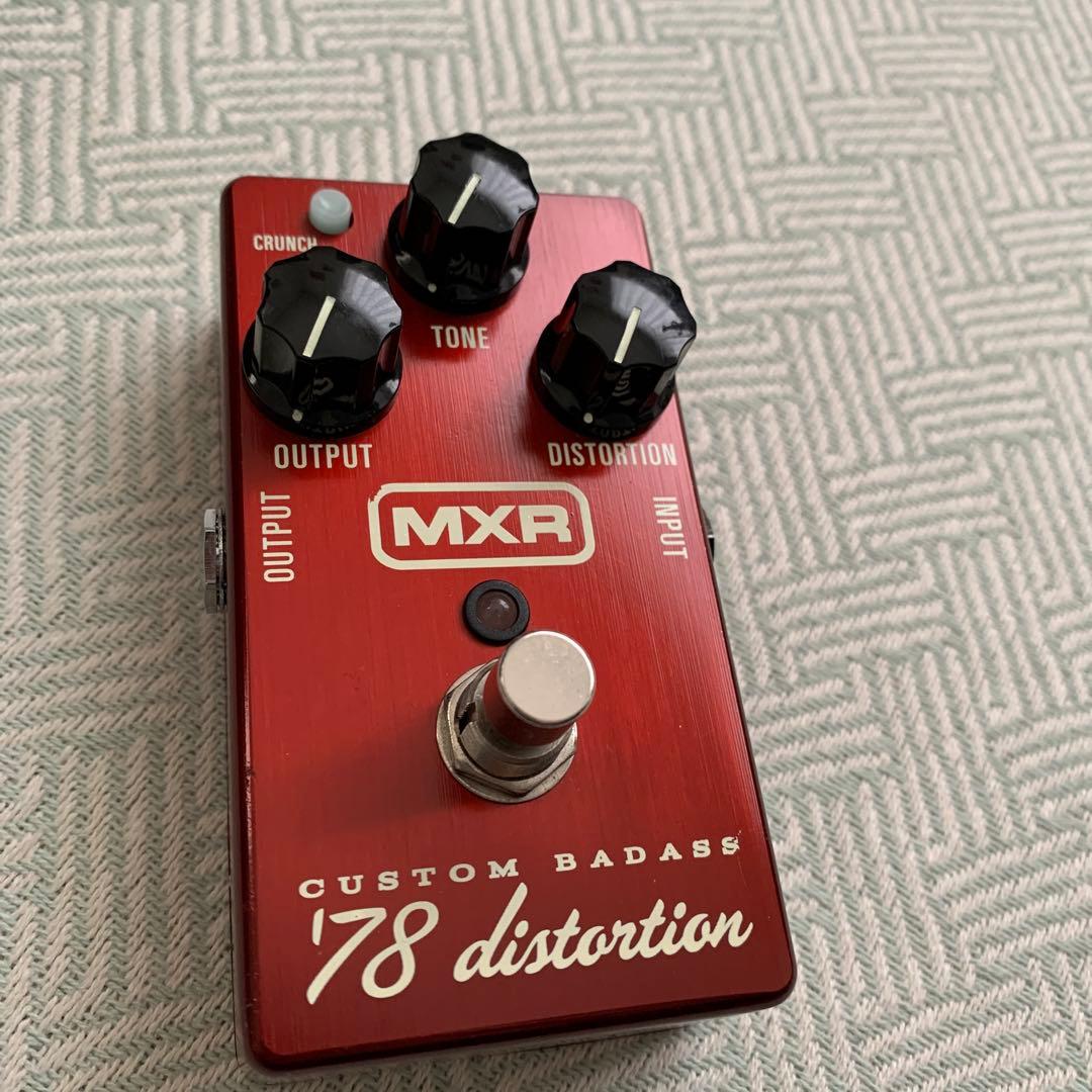 MXR M78 custom badass Distortion エフェクター