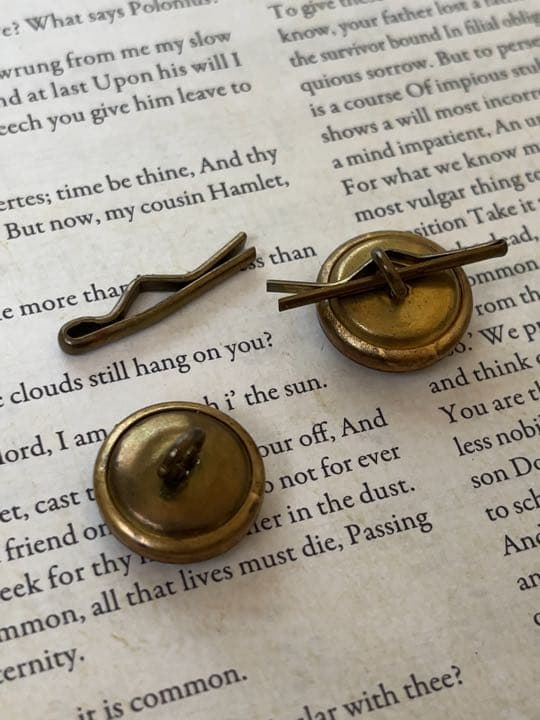 ボタン&カフス　イギリスアンティーク