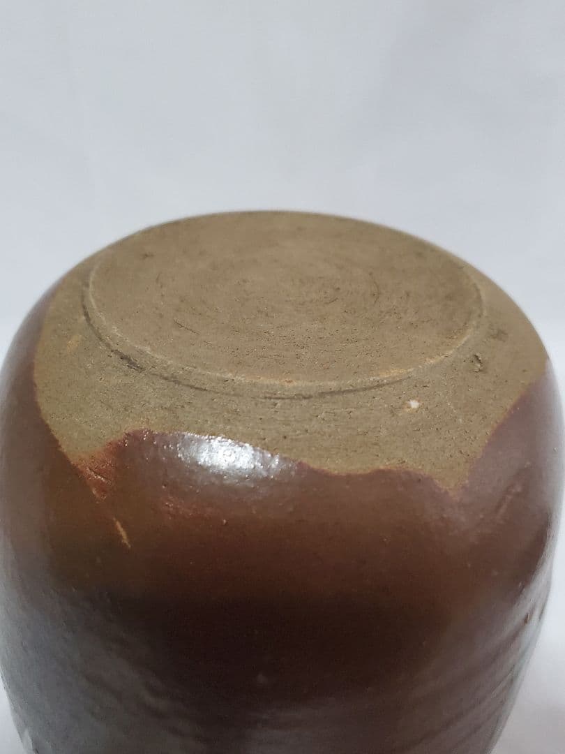 茶道具　高取焼時代ものの水指　骨董品、美術品