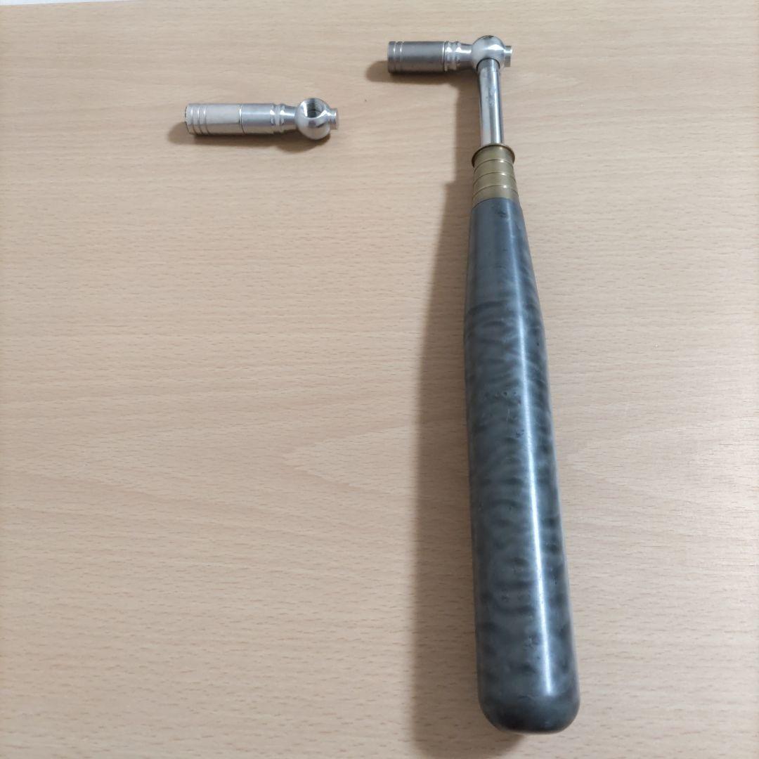 【ii sal】国産チューニングハンマーナイロン柄 交換ヘッド＋チップ付き