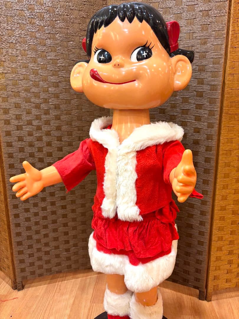 不二家 店頭ペコちゃん 店頭用ペコちゃん 等身大ペコちゃん