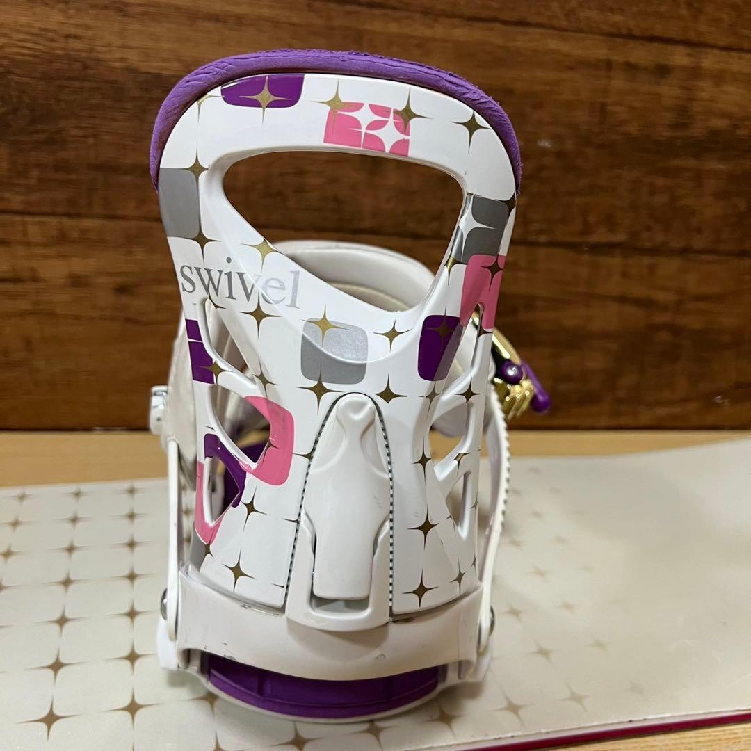 SWIVEL スウィベル 初心者オススメ　レディース スノーボード 4点セット