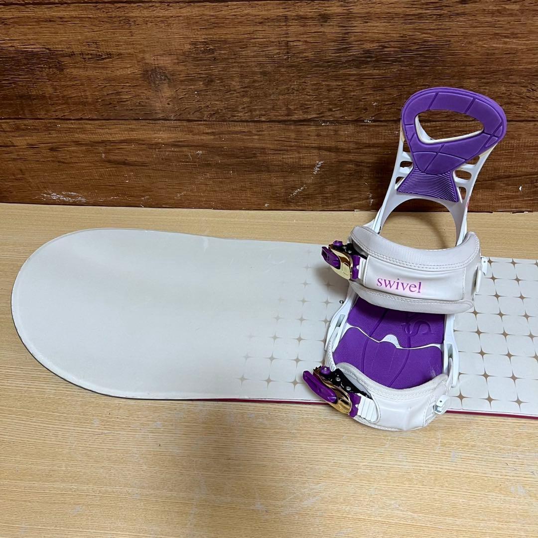 SWIVEL スウィベル 初心者オススメ　レディース スノーボード 4点セット