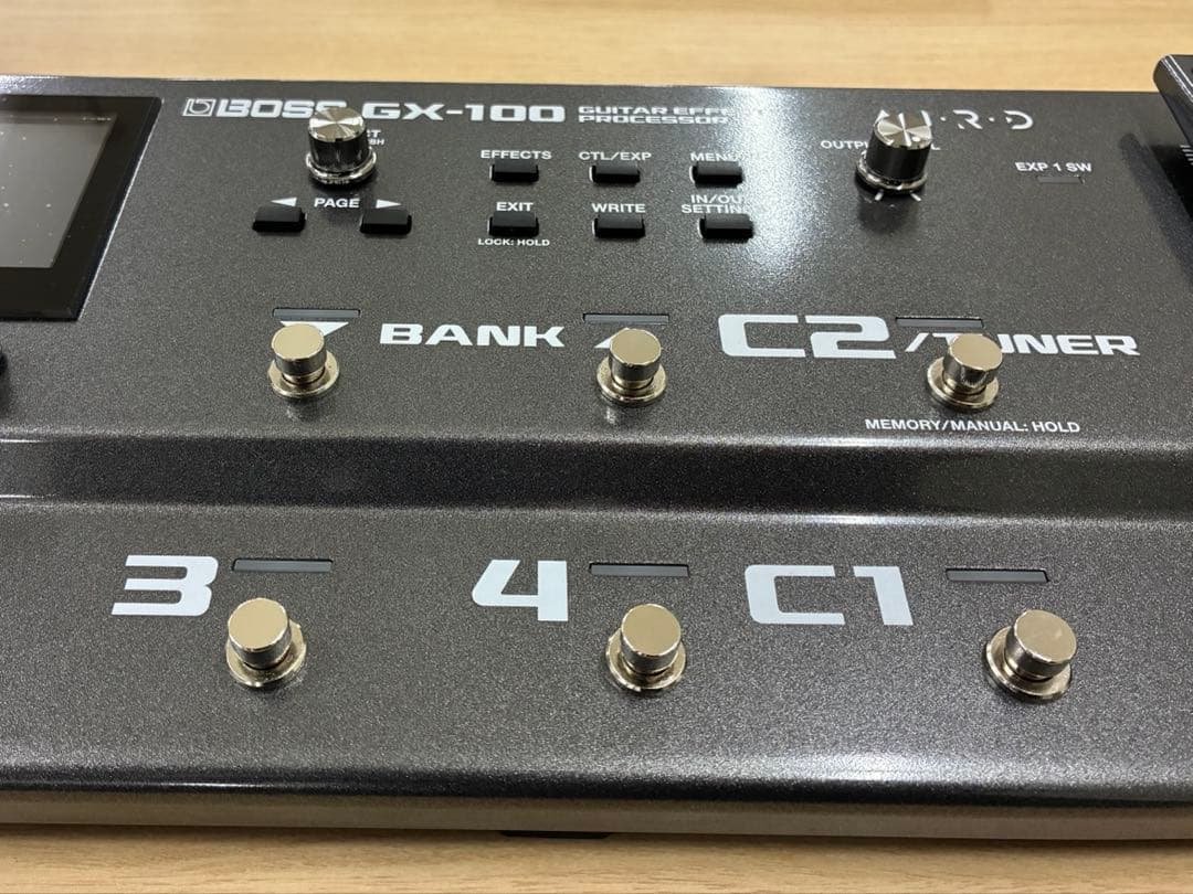 【美品】BOSS GX-100 BT dual アダプタ付きセット