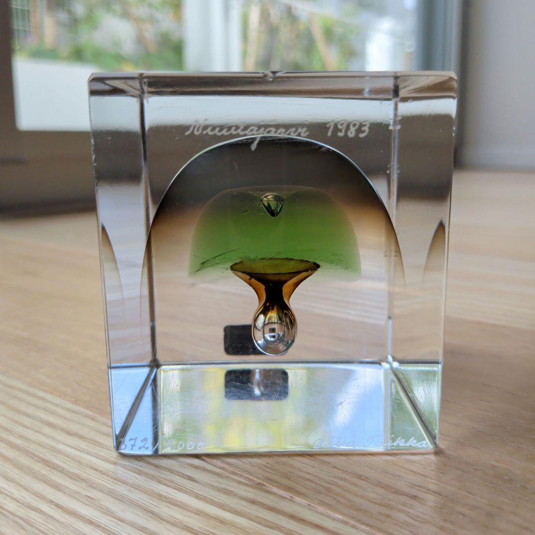 「キズ有」 オイバトイッカ　アニュアルキューブ1983年 イッタラ アラビア