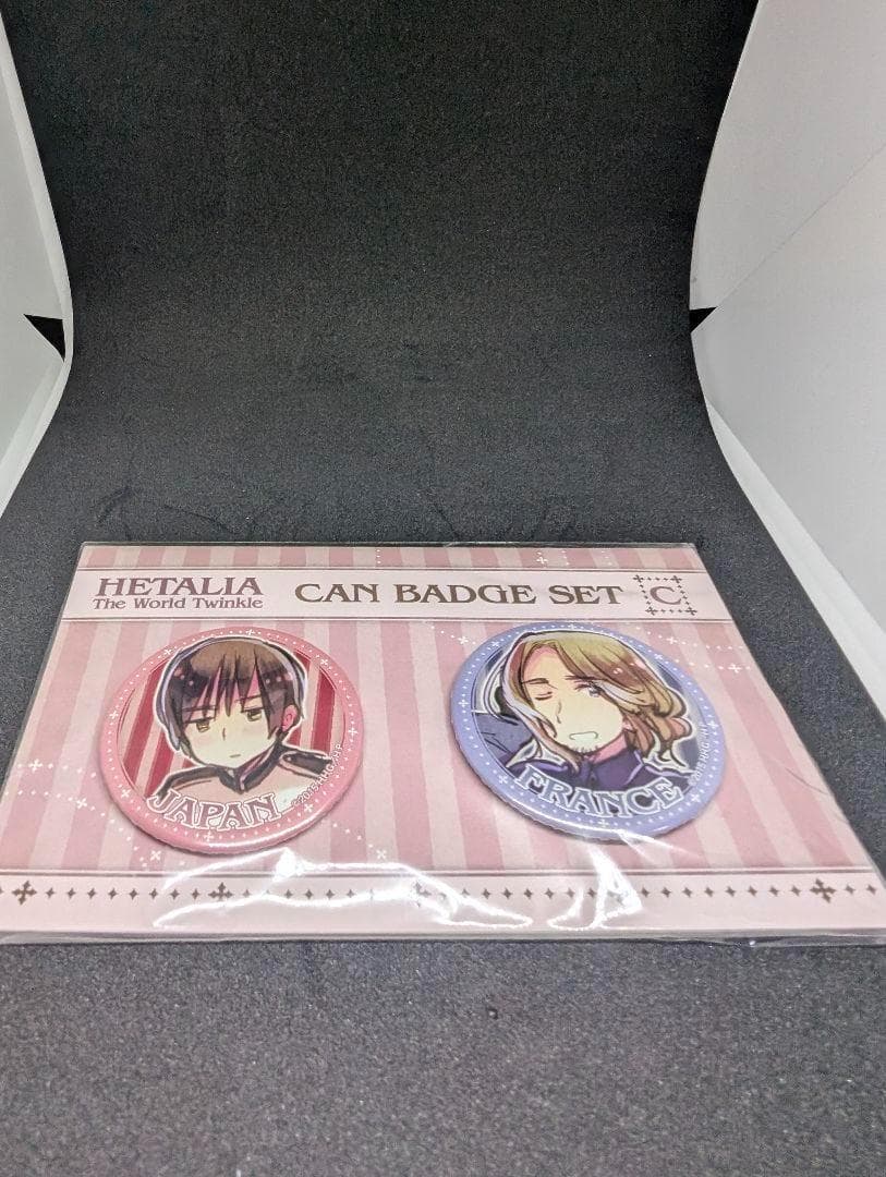 ヘタリア The World Twinkle 缶バッジセット