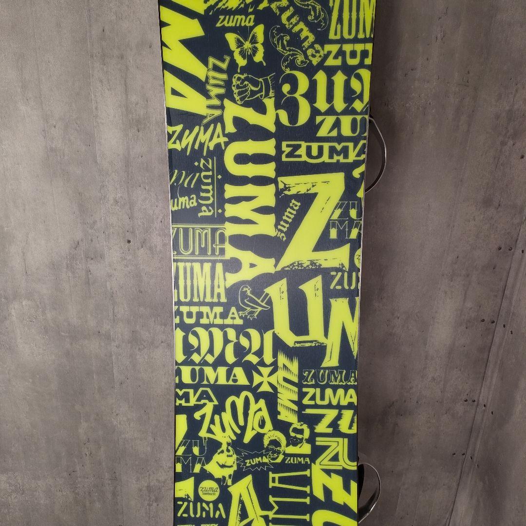 【迅速発送】ZUMA FONTY スノーボード 153cm ビンディング付き
