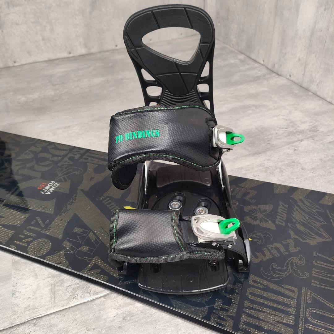 【迅速発送】ZUMA FONTY スノーボード 153cm ビンディング付き