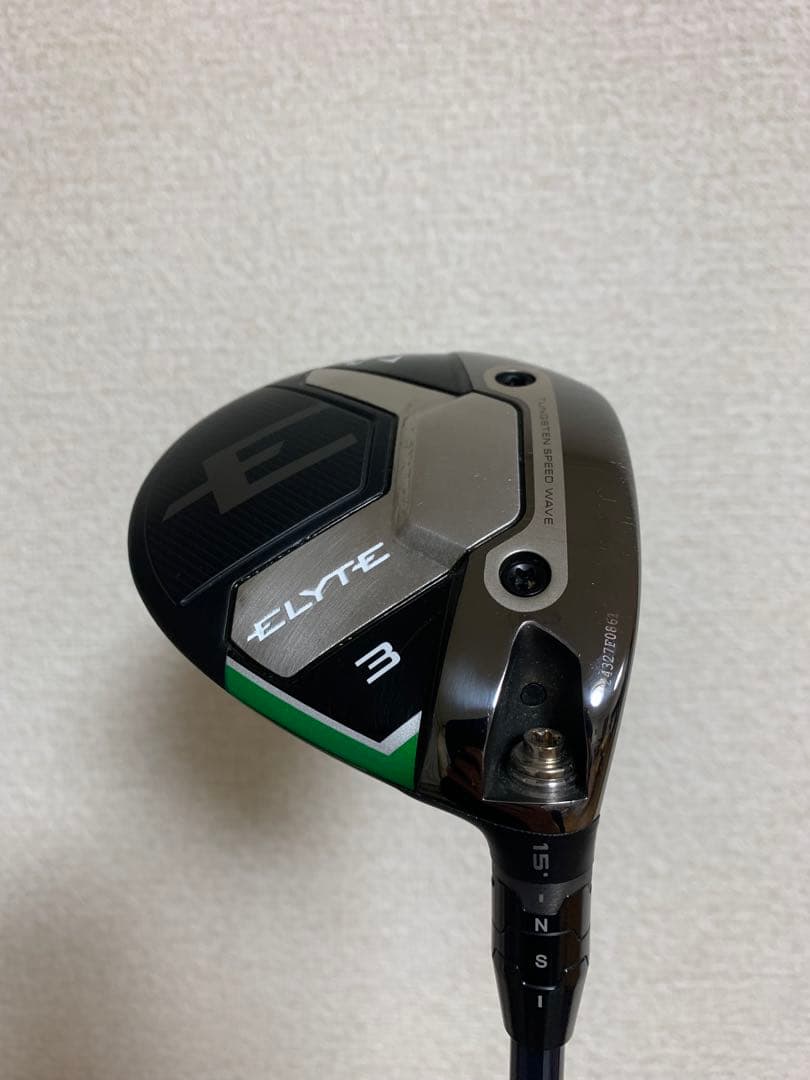 エリート3w 15° ベンタスブルー6S キャロウェイエリートフェアウェイウッド