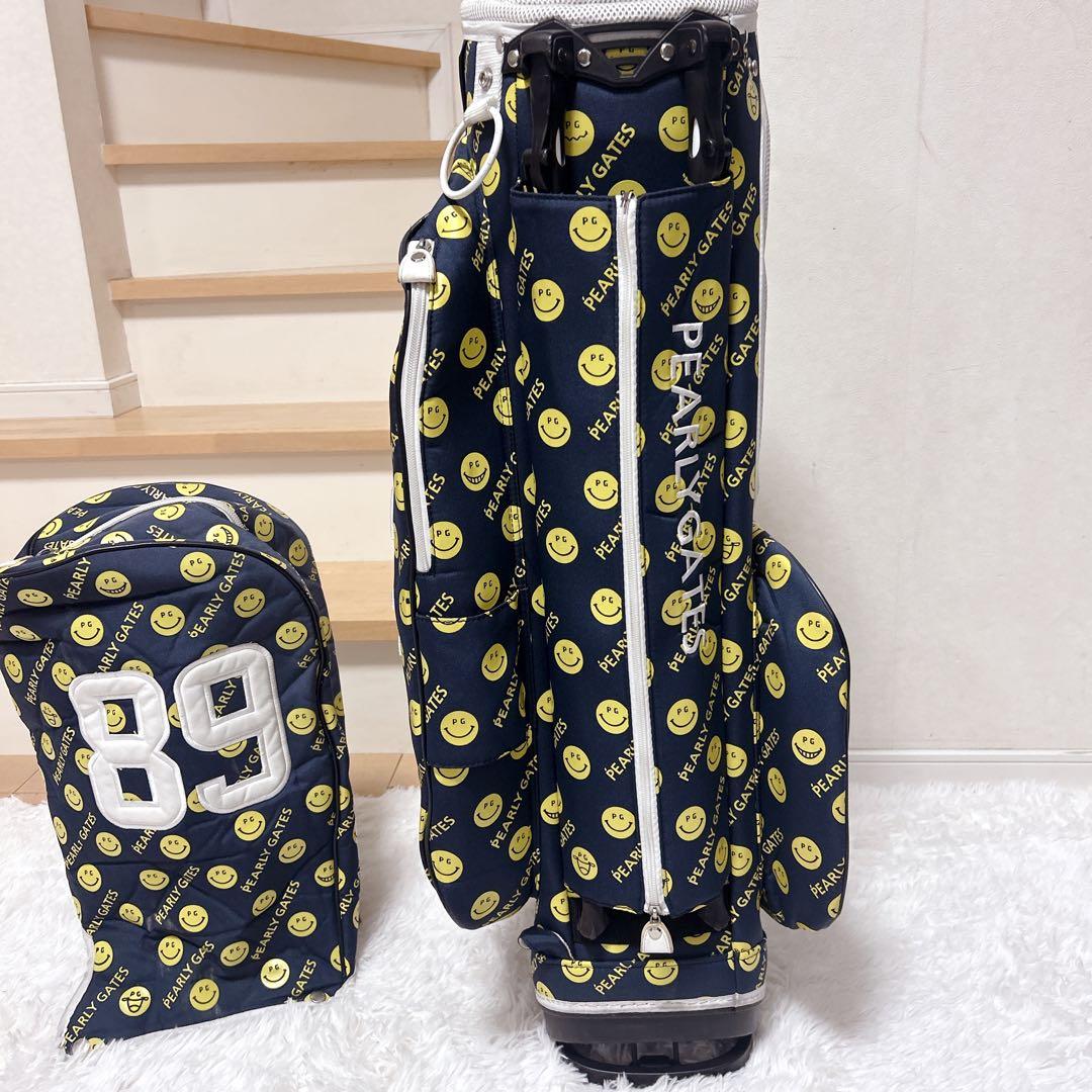 PEARLY GATES PG SMILE キャディバッグ　パーリーゲイツ