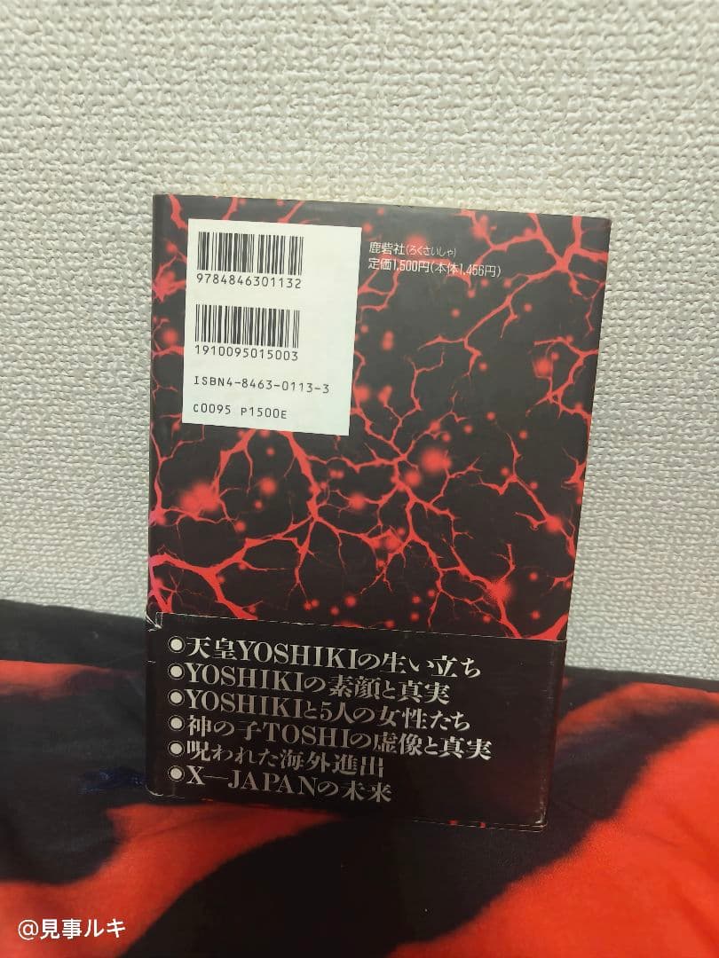 X Japan 伝説 本 ビジュアル系バンド