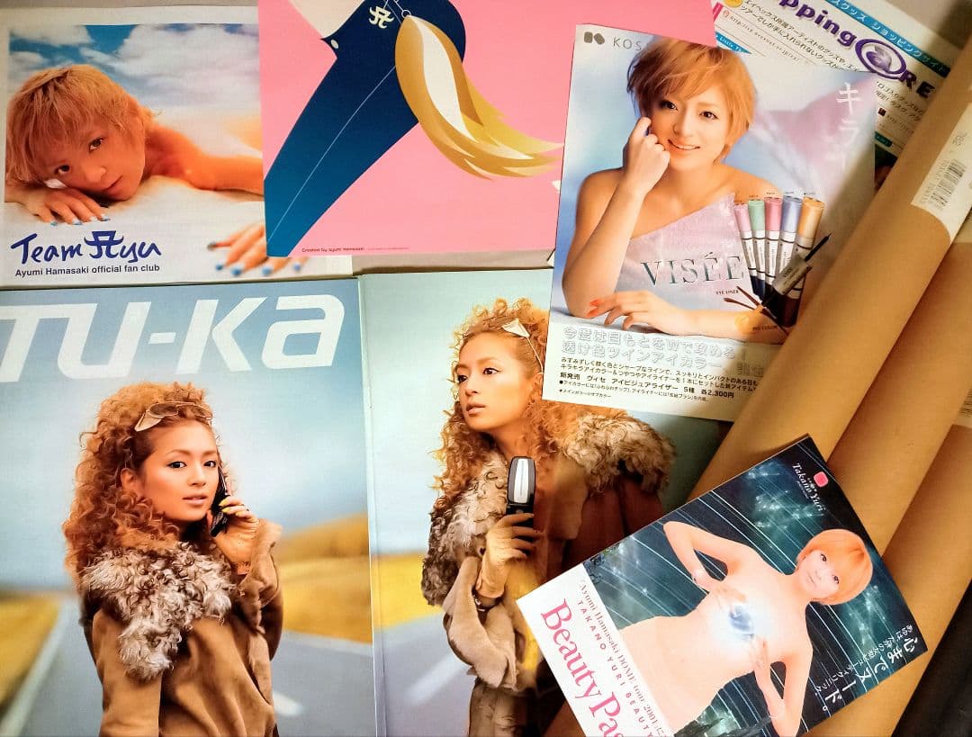 浜崎あゆみ　カレンダー・ポスター・LIVEチラシ・カタログ　まとめ売り！