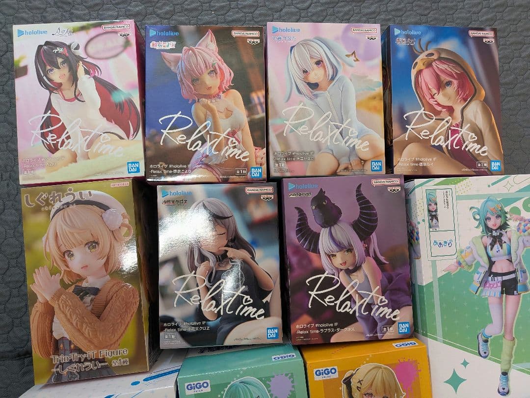 vtuber プライズセット　ホロライブ　あおぎり高校　ぶいすぽっ！　しぐれうい