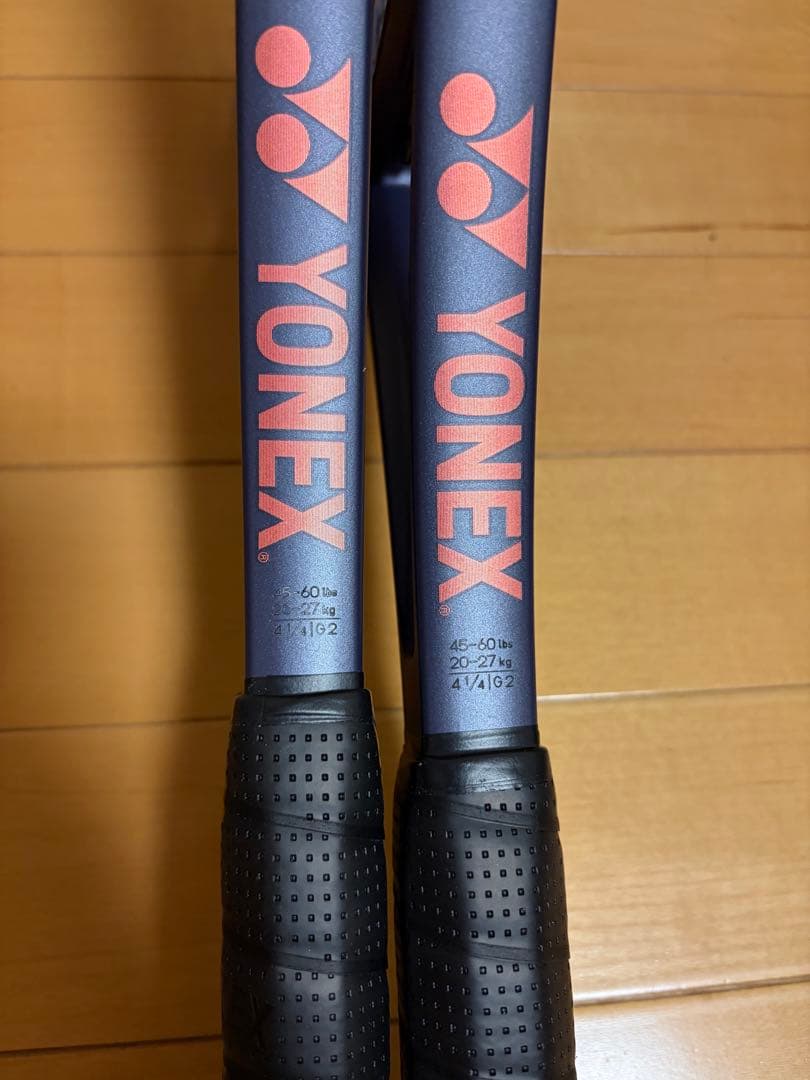 YONEX PERCEPT 100 ミッドナイトパープル G2 2本　パーセプト