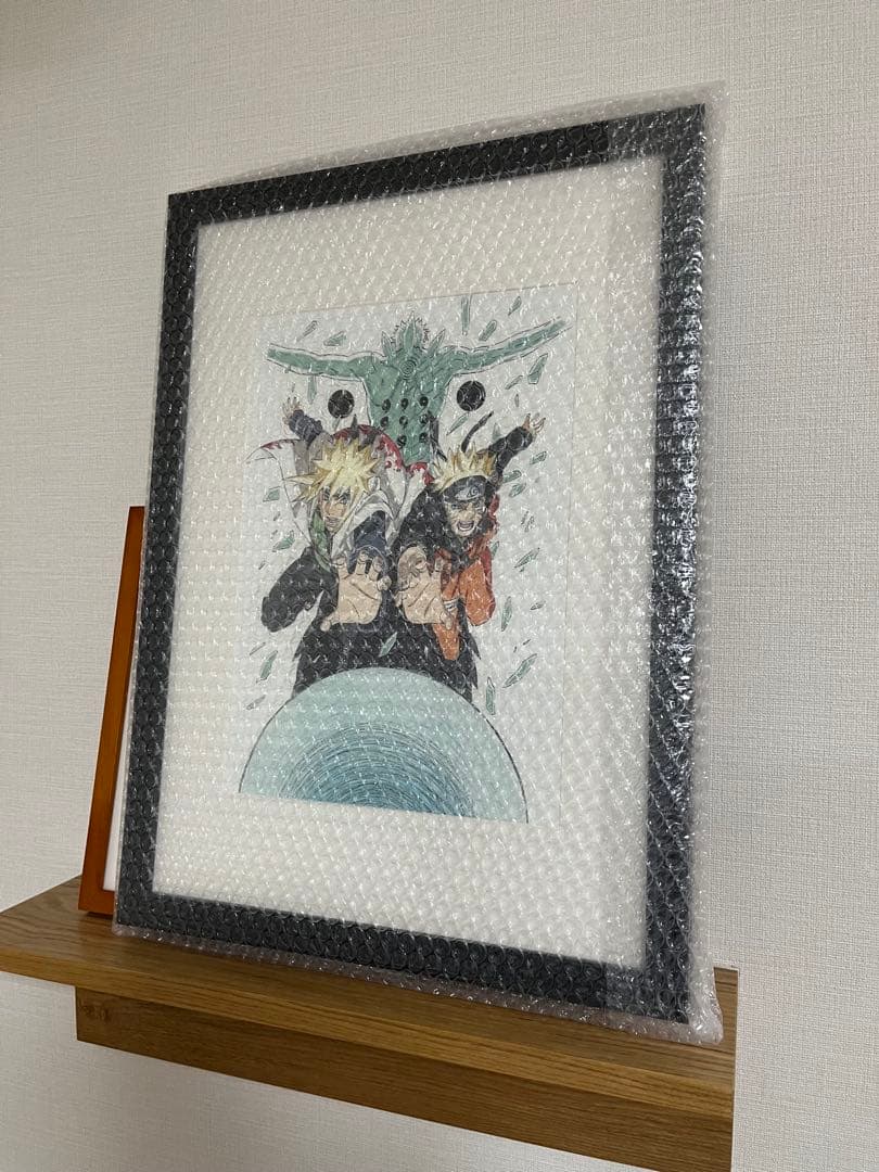 NARUTO 複製原画⑦ A3額縁付　原画のまとめ売りOK