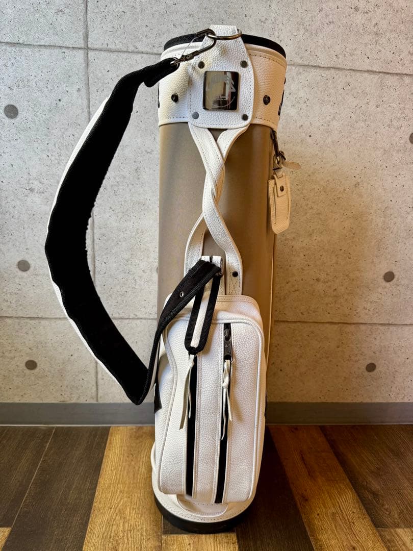 JONES RIDER キャディバッグ ホワイト・ベージュ